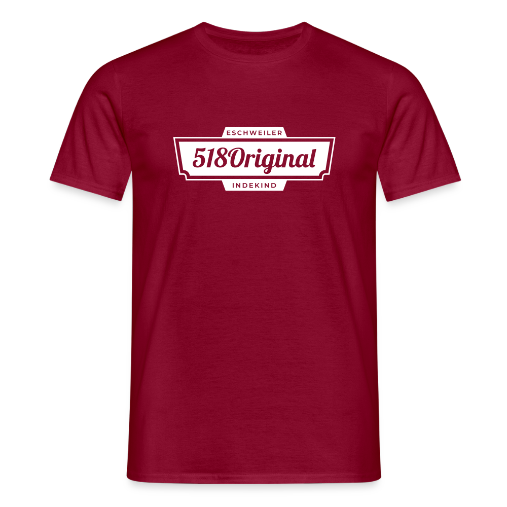 T-Shirt | 518Original | Manns-Lüü - Ziegelrot