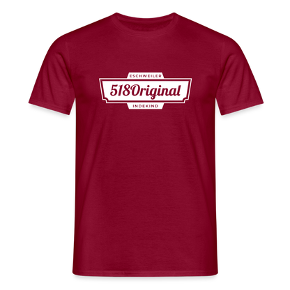 T-Shirt | 518Original | Manns-Lüü - Ziegelrot