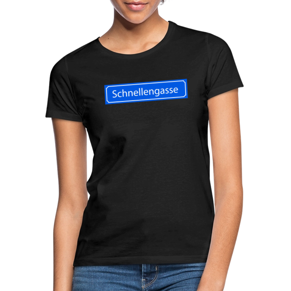 T-Shirt | Schnellengasse | Mädsche - Schwarz