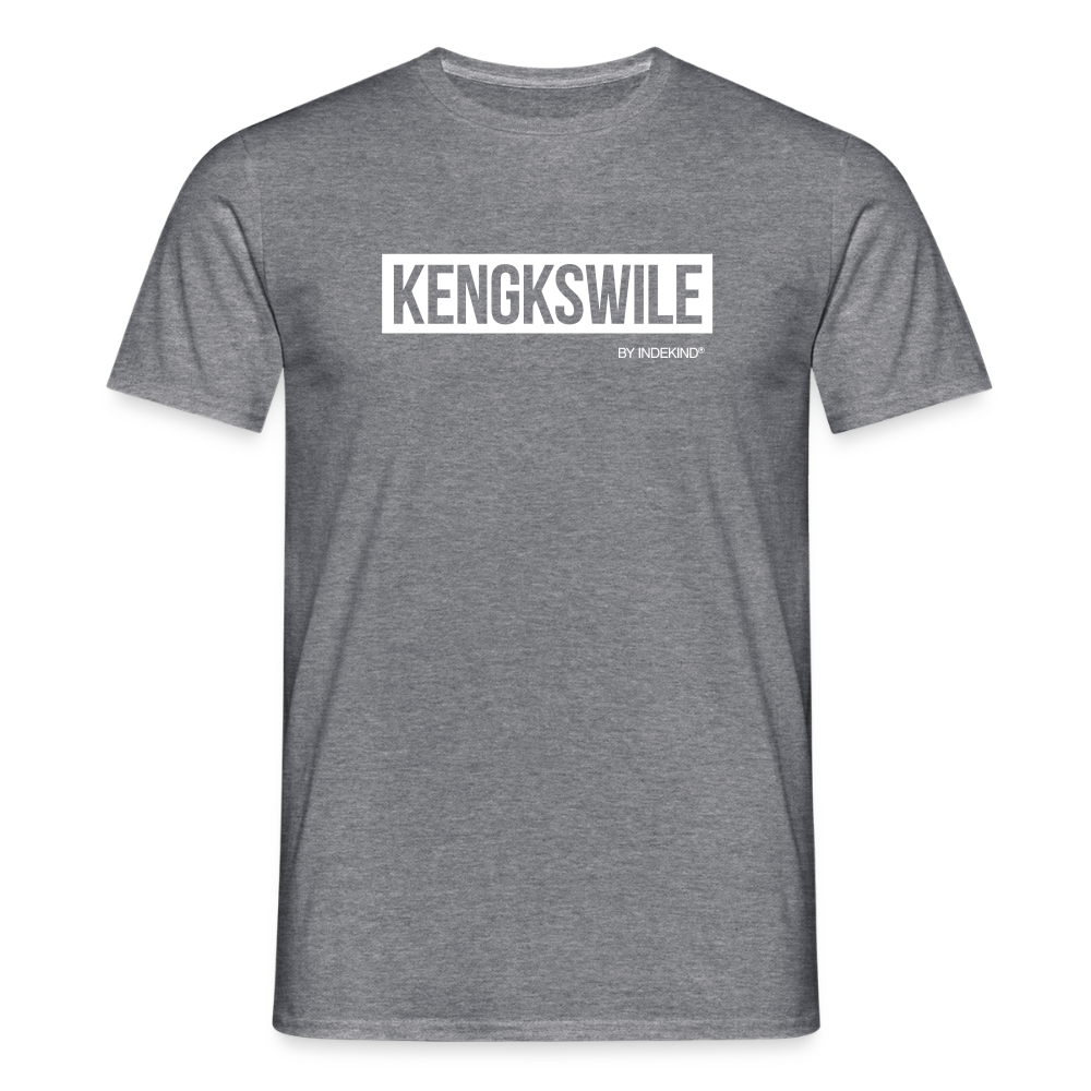 T-Shirt | Kengkswile Klassik | Manns-Lüü - Graphit meliert