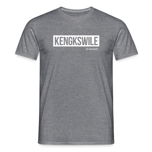 T-Shirt | Kengkswile Klassik | Manns-Lüü - Graphit meliert