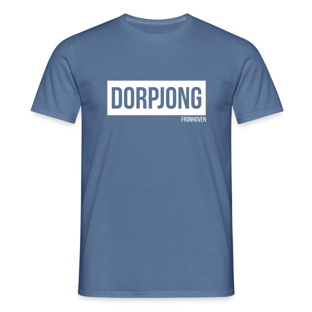 T-Shirt | Dorpjong Fronhoven Klassik | Manns-Lüü - Taubenblau 