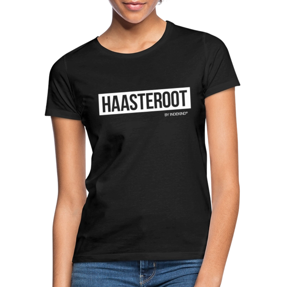 T-Shirt | Haasteroot Klassik | Mädsche - Schwarz