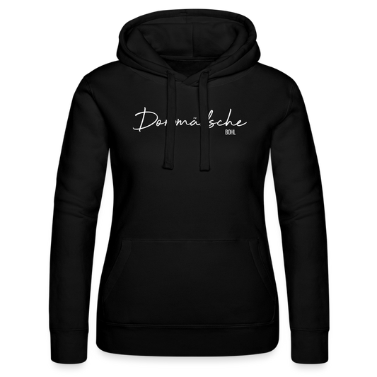 Hoodie | Dorpmädsche Bohl Premium | Mädsche - Schwarz