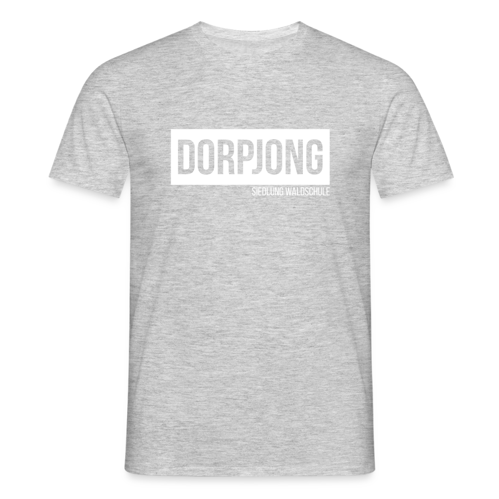 T-Shirt | Dorpjong Siedlung Waldschule Klassik | Manns-Lüü - Grau meliert