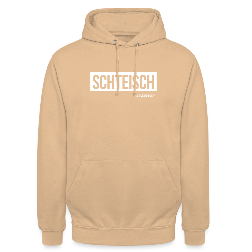 Hoodie | Schteisch Klassik | Fü allemoole - Pfirsich