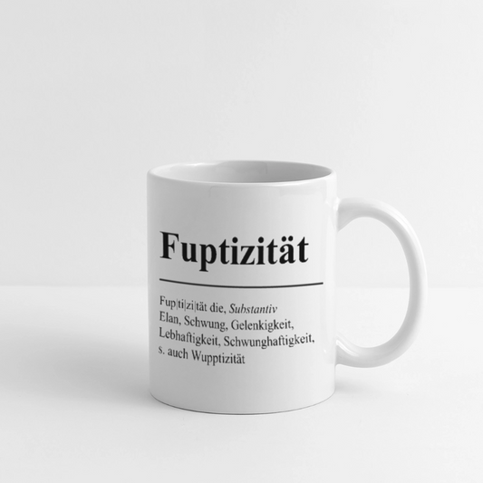 Tasse | Eischwiele Platt | Fuptizität - Weiß
