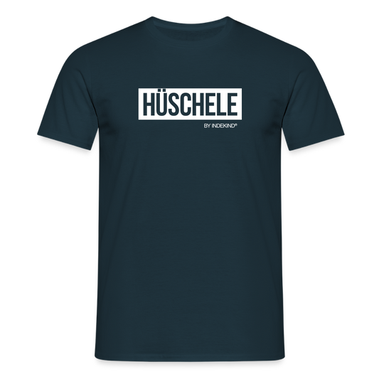 T-Shirt | Hüschele Klassik | Manns-Lüü - Navy