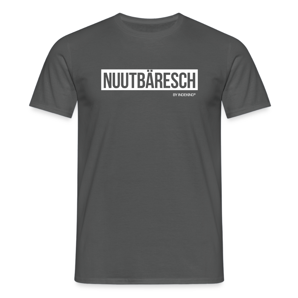 T-Shirt | Nuutbäresch Klassik | Manns-Lüü - Anthrazit