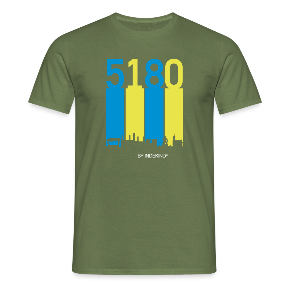 T-Shirt | 5180 Skyline | Manns-Lüü - Militärgrün