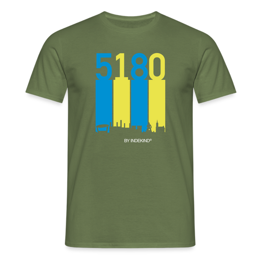 T-Shirt | 5180 Skyline | Manns-Lüü - Militärgrün