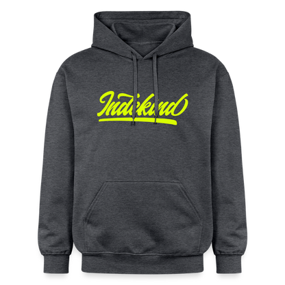 Hoodie | 5180 Skyline | Neon Jael | Fü allemoole - Dunkelgrau meliert