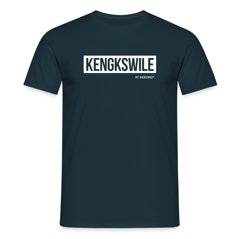 T-Shirt | Kengkswile Klassik | Manns-Lüü - Navy