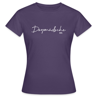 T-Shirt | Dorpmädsche Bohl Klassik | Mädsche - Dunkellila