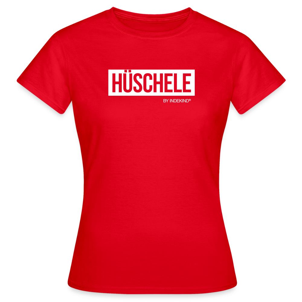 T-Shirt | Hüschele Klassik | Mädsche - Rot