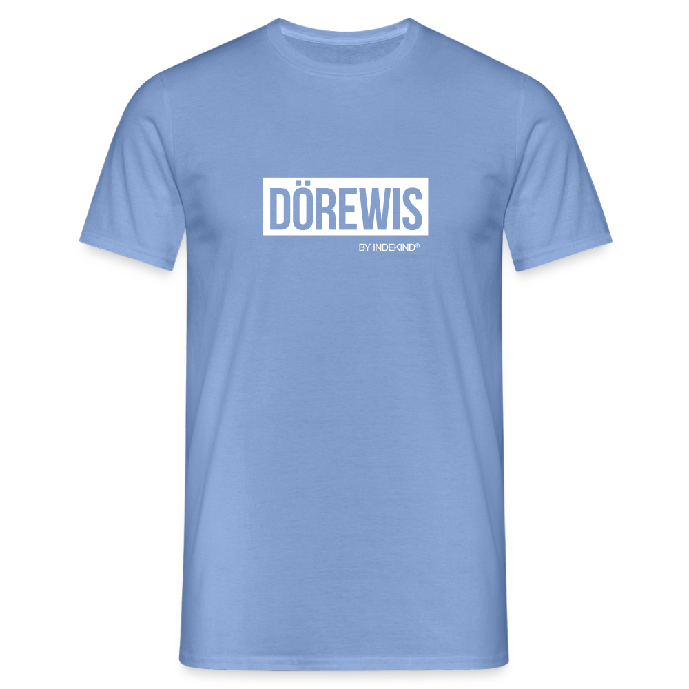 T-Shirt | Dörewis Klassik | Manns-Lüü - carolina blue