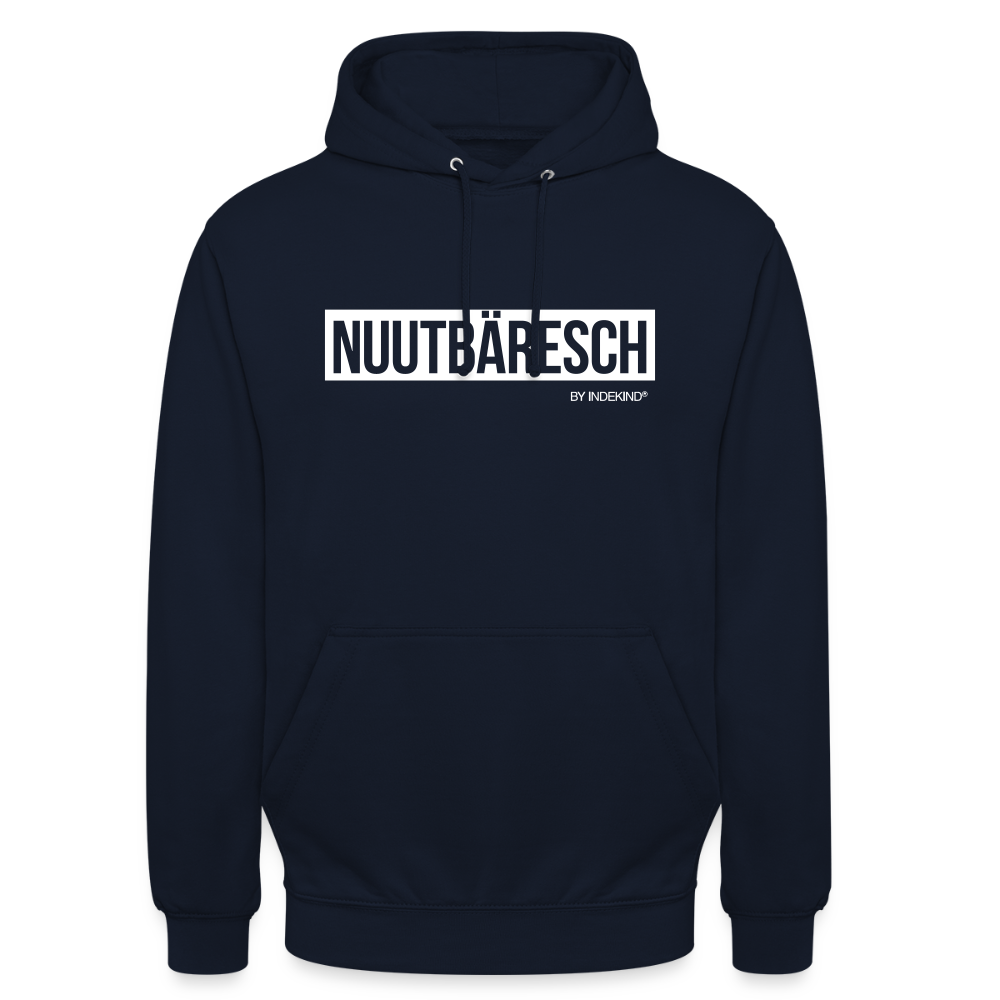 Hoodie | Nuutbäresch Klassik | Fü allemoole - Navy