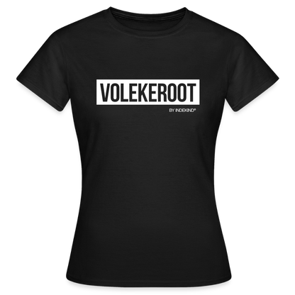 T-Shirt | Volekeroot Klassik | Mädsche - Schwarz