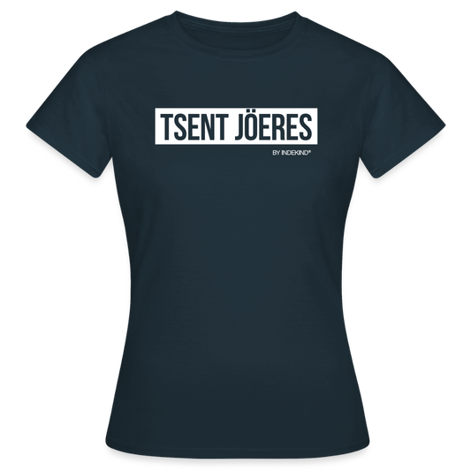 T-Shirt | Tsent Jöeres Klassik | Mädsche - Navy