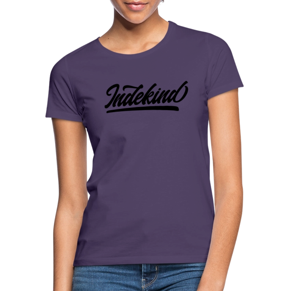 T-Shirt | Indekind Klassik | Mädsche - Dunkellila