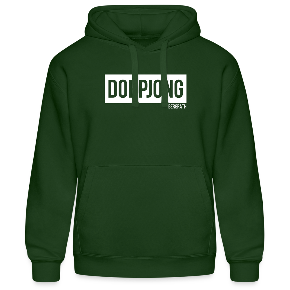 Hoodie | Dorpjong Bergrath Premium | Manns-Lüü - Flaschengrün