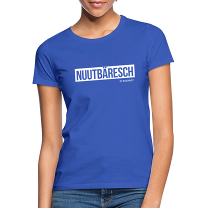 T-Shirt | Nuutbäresch Klassik | Mädsche - Royalblau