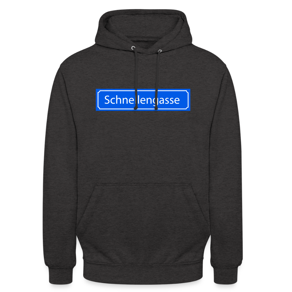 Hoodie | Schnellengasse | Fü allemoole - Anthrazit