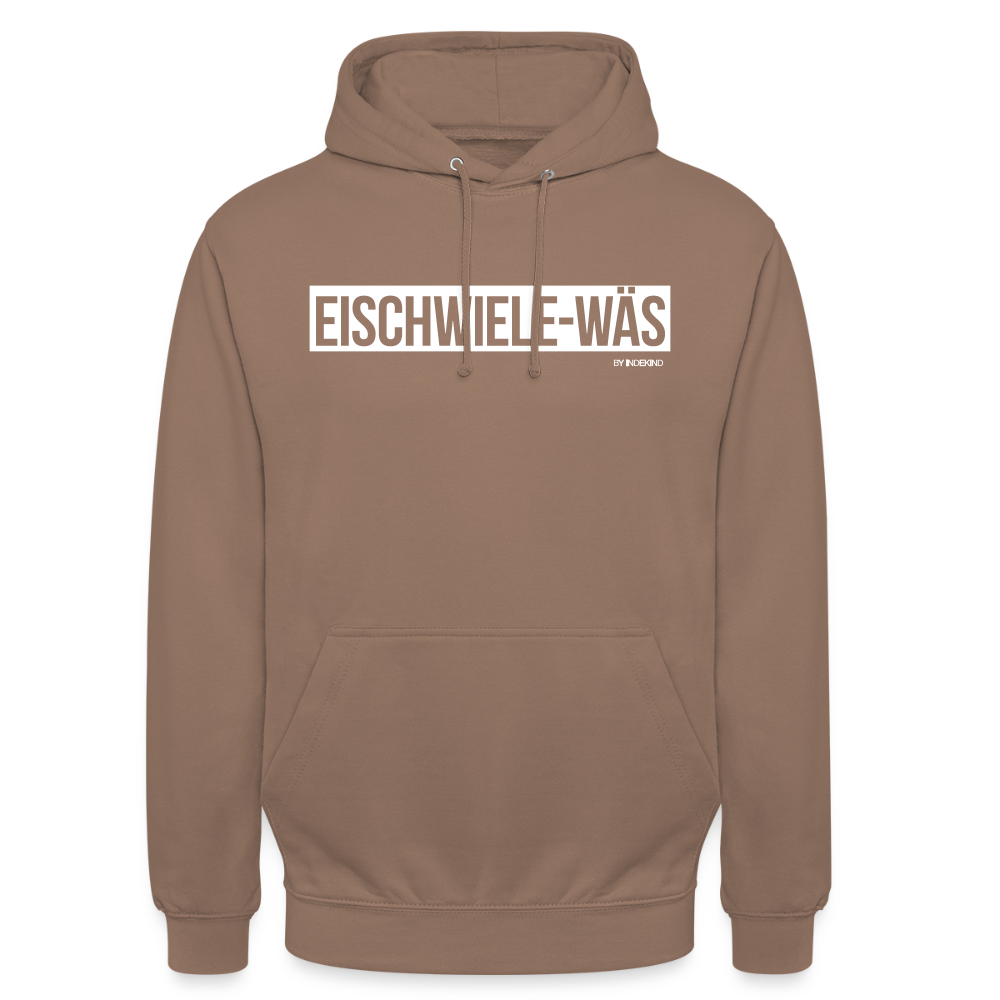 Hoodie | Eischwiele-Wäs Klassik | Fü allemoole - Mokka