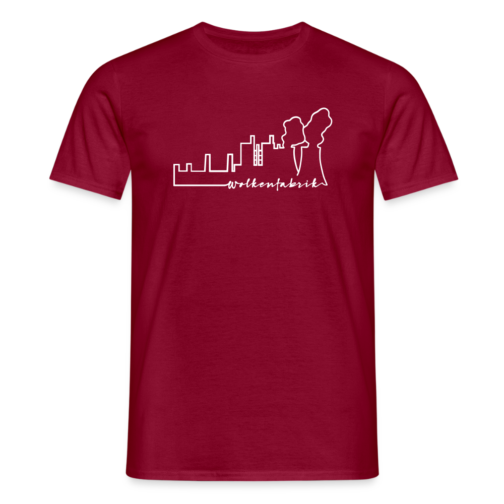 T-Shirt | Wolkenfabrik | Manns-Lüü - Ziegelrot