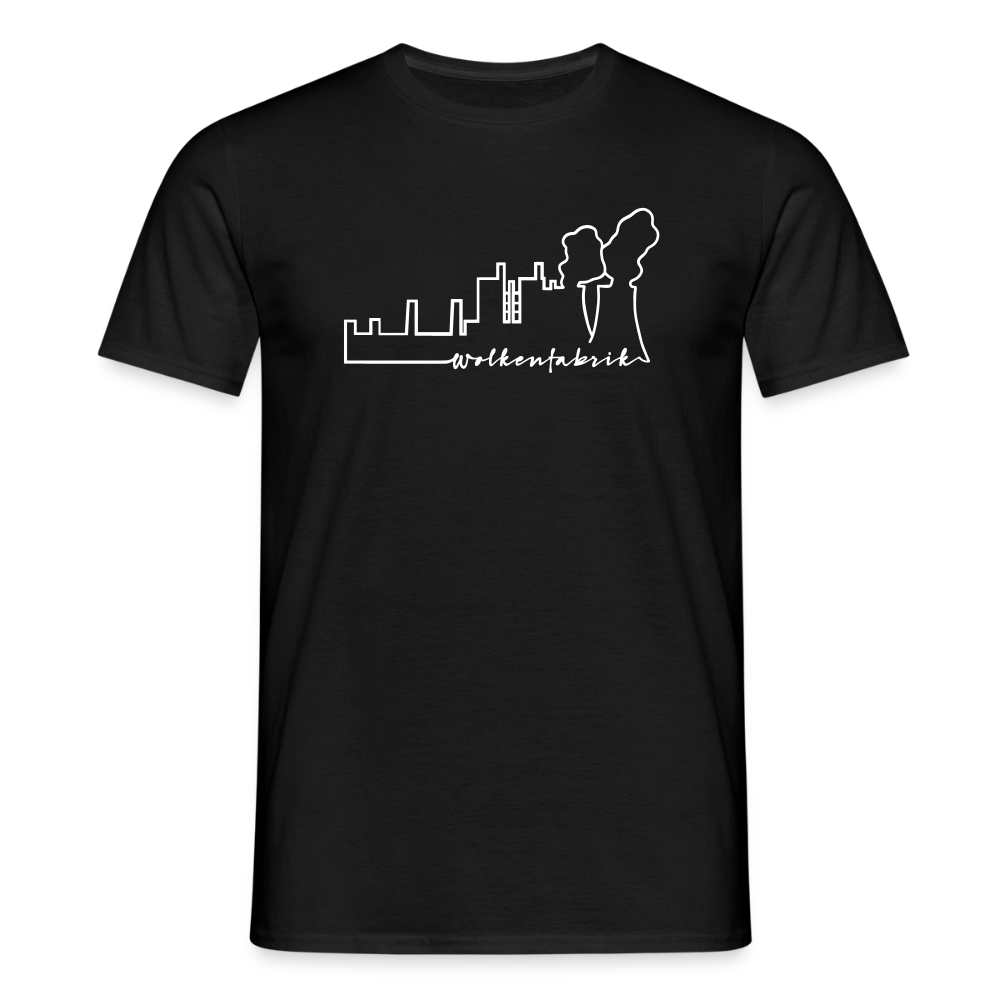 T-Shirt | Wolkenfabrik | Manns-Lüü - Schwarz