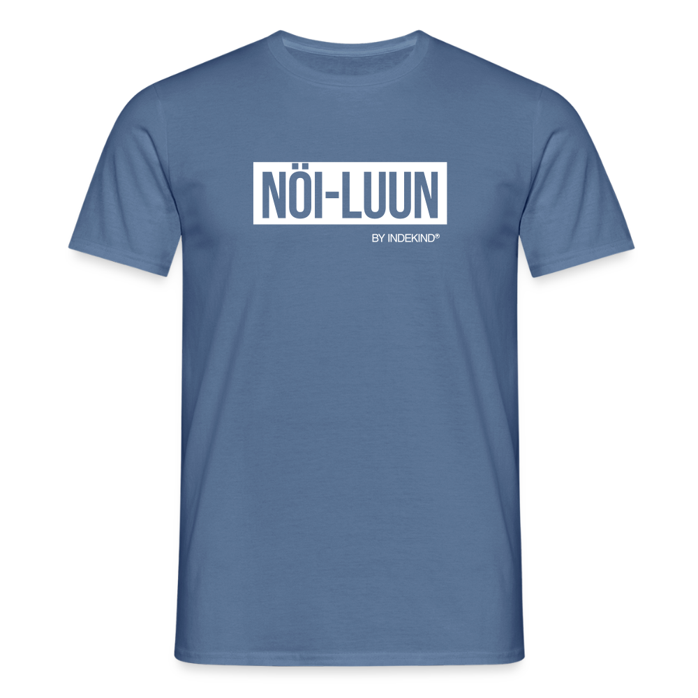 T-Shirt | Nöi-Luun Klassik | Manns-Lüü - Taubenblau 