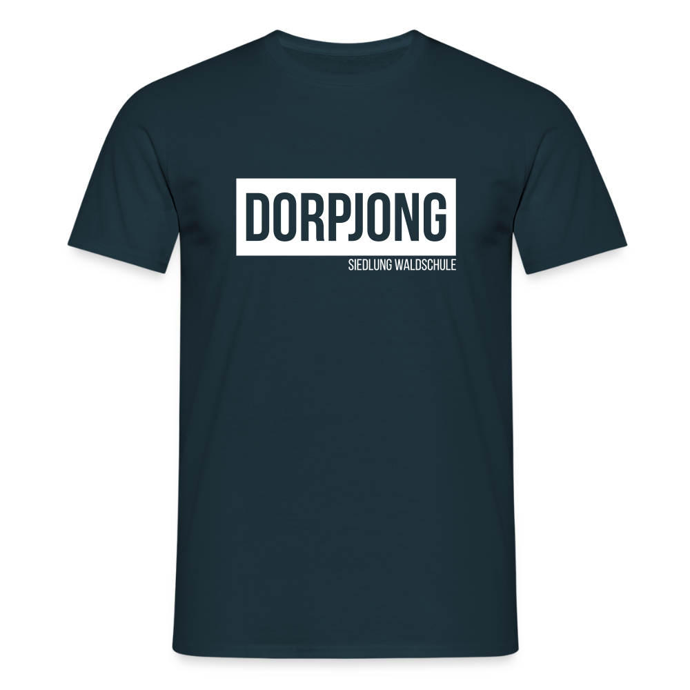 T-Shirt | Dorpjong Siedlung Waldschule Klassik | Manns-Lüü - Navy