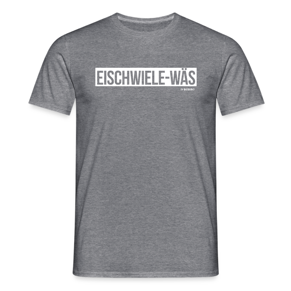 T-Shirt | Eischwiele-Wäs Klassik | Manns-Lüü - Graphit meliert
