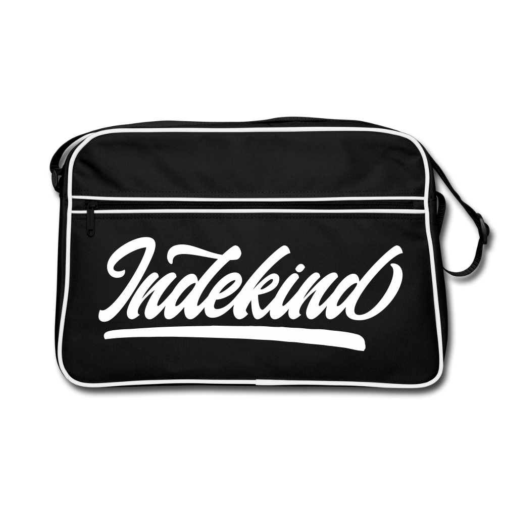 Retro Tasche | Indekind Klassik - Schwarz/Weiß