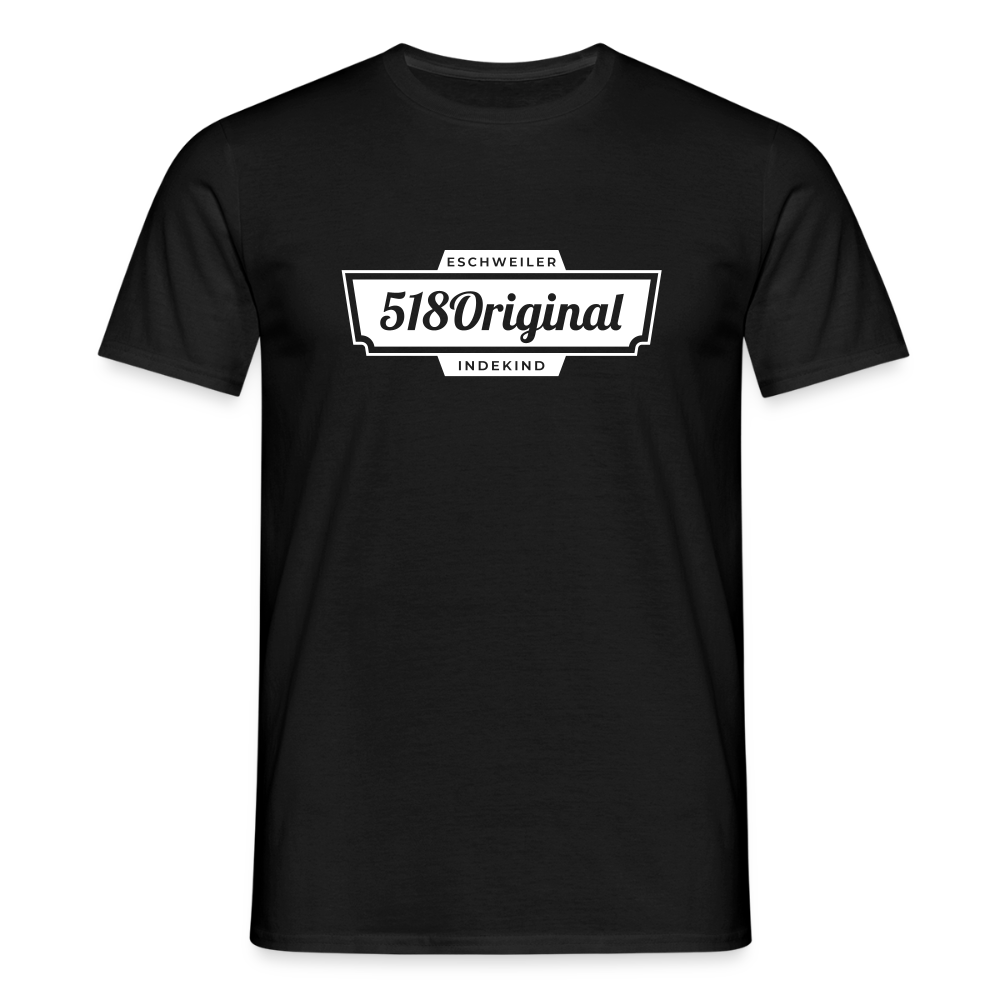 T-Shirt | 518Original | Manns-Lüü - Schwarz