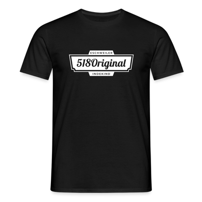 T-Shirt | 518Original | Manns-Lüü - Schwarz