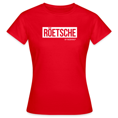 T-Shirt | Röetsche Klassik | Mädsche - Rot