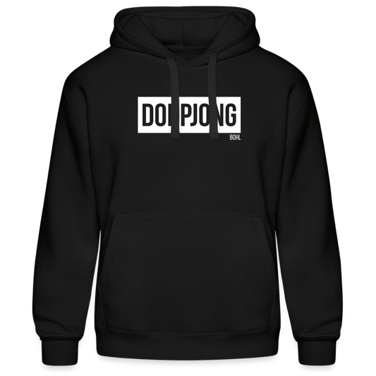 Hoodie | Dorpjong Bohl Premium | Manns-Lüü - Schwarz