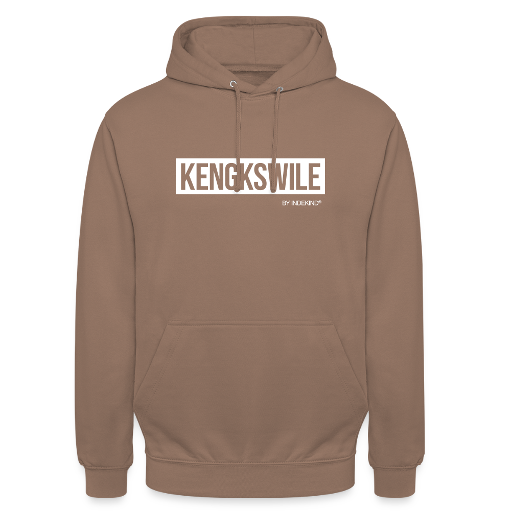 Hoodie | Kengkswile Klassik | Fü allemoole - Mokka