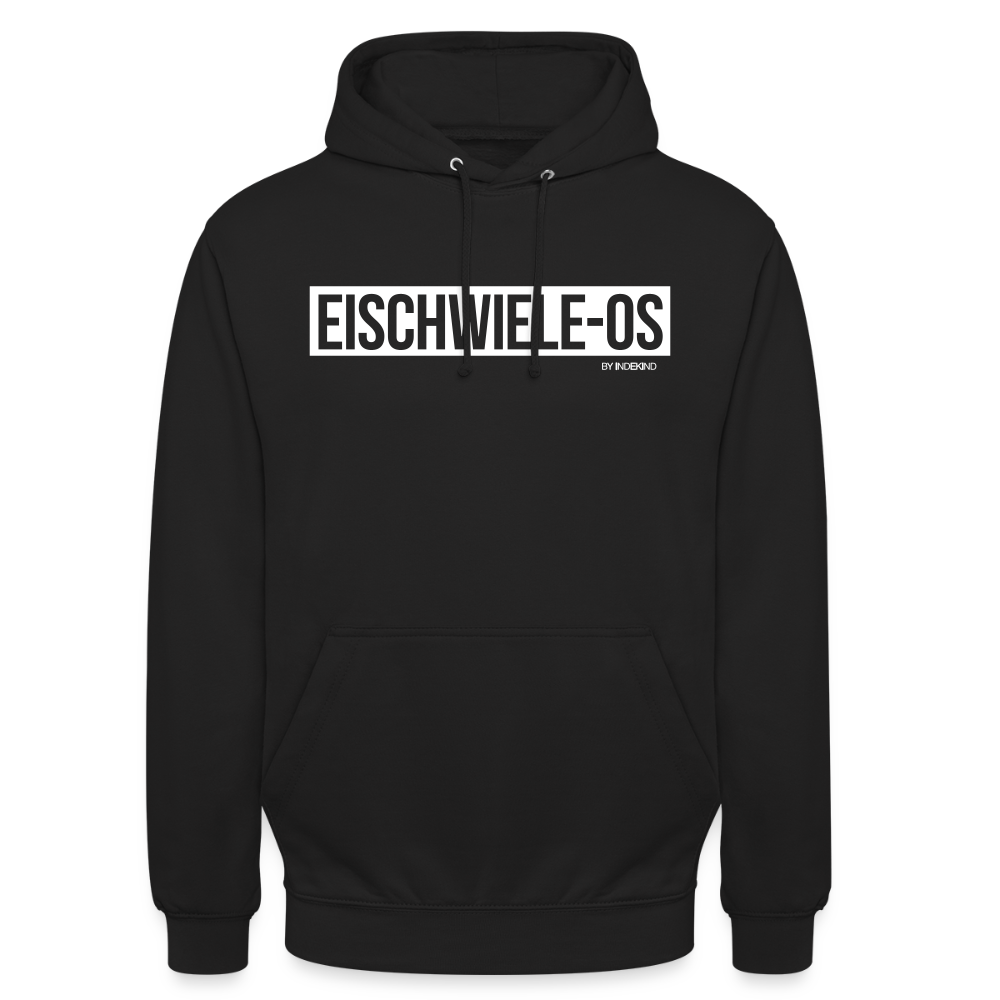 Hoodie | Eischwiele-Os Klassik | Fü allemoole - Schwarz