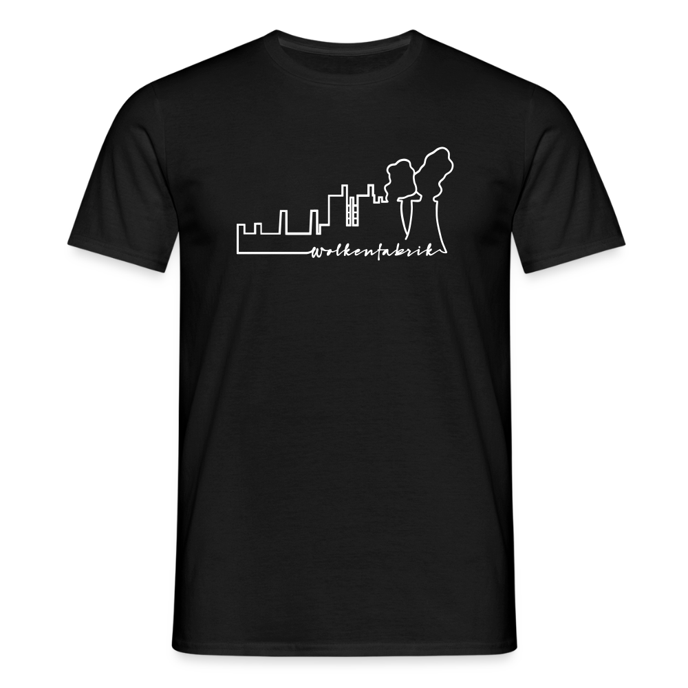 T-Shirt | Wolkenfabrik | Manns-Lüü - Schwarz