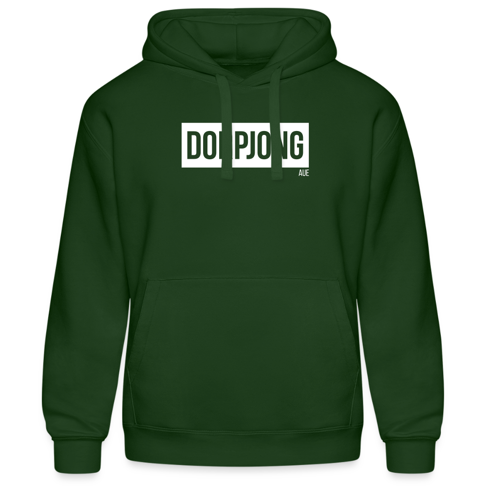 Hoodie | Dorpjong Aue Premium | Manns-Lüü - Flaschengrün