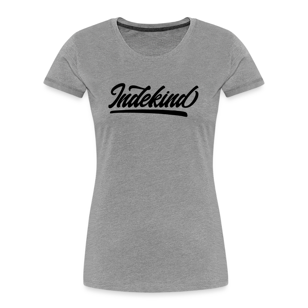 T-Shirt | Indekind Klassik | Mädsche | Organic - Grau meliert