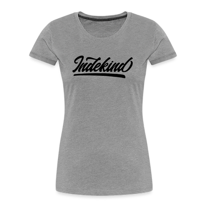 T-Shirt | Indekind Klassik | Mädsche | Organic - Grau meliert