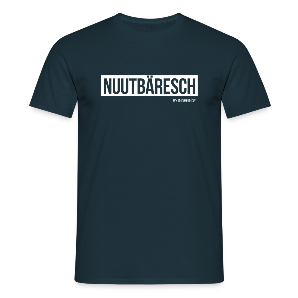 T-Shirt | Nuutbäresch Klassik | Manns-Lüü - Navy