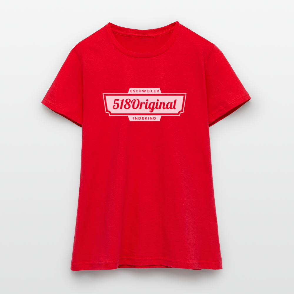 T-Shirt | 518Original | Mädsche - Rot