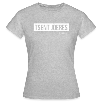 T-Shirt | Tsent Jöeres Klassik | Mädsche - Grau meliert