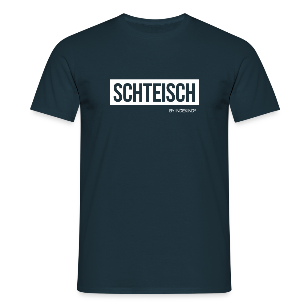 T-Shirt | Schteisch Klassik | Manns-Lüü - Navy