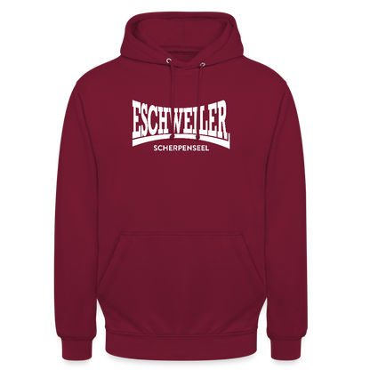 Statement Hoodie | Scherpenseel | Fü allemoole - Bordeaux