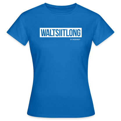 T-Shirt | Waltsiitlong Klassik | Mädsche - Royalblau